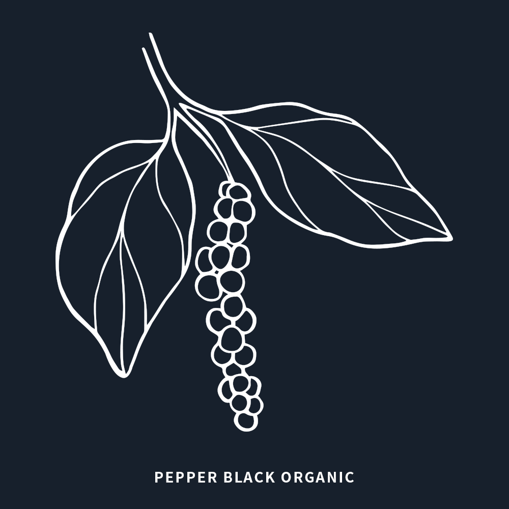 有機黑胡椒 | Pepper Black Organic